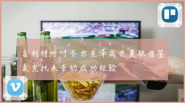 古利特呼吁齐尔克泽离开曼联借鉴麦克托米奈的成功经验